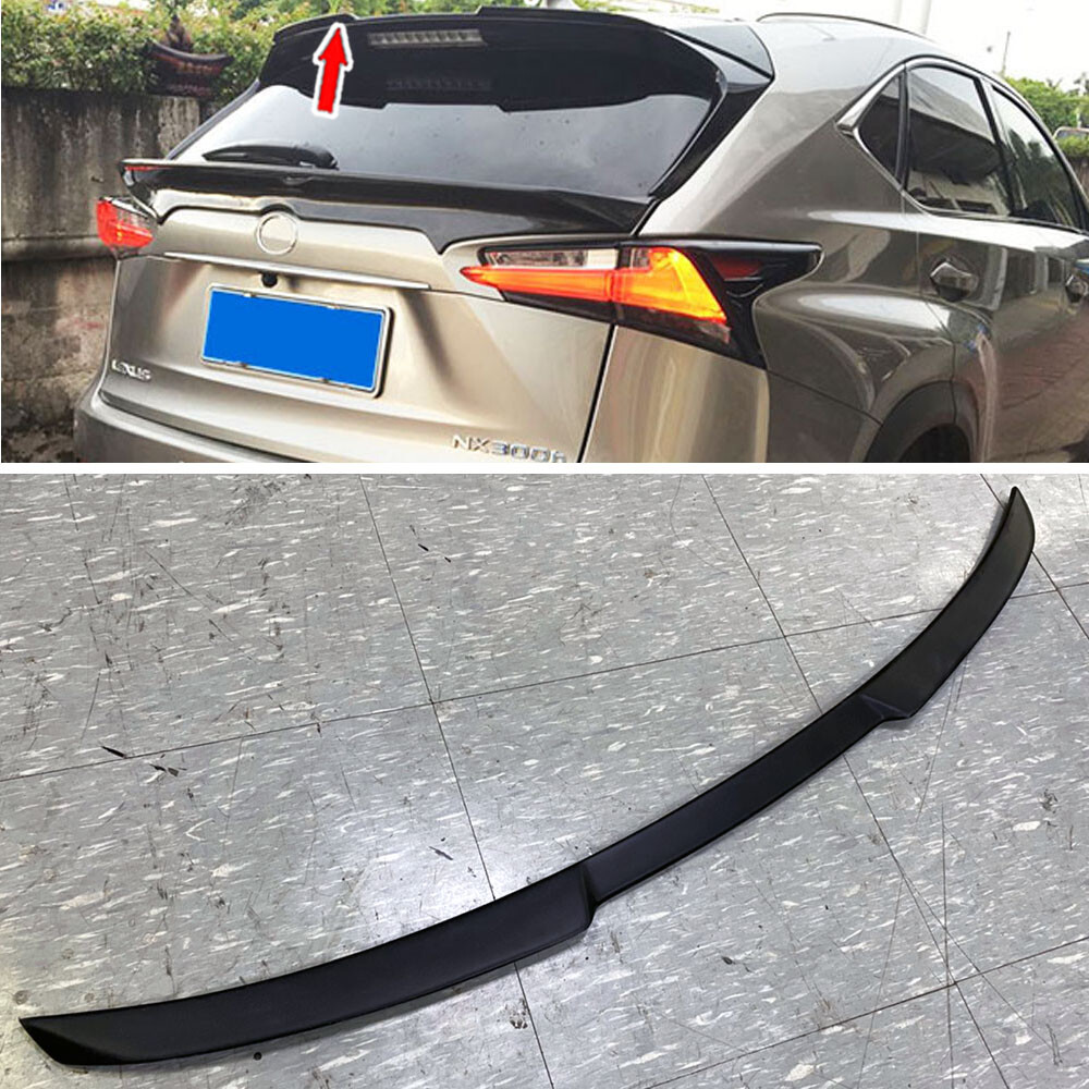Painted V Type Rear Trunk Spoiler FOR Lexus NX 300 NX 300h Sport