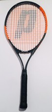 Prince Thunder Tennis Racquet 110 Grip 4 1/4  Gray  Orange
