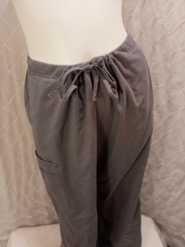 Mismatched set of scrubs Gray bottom and Blue top - Picture 5 of 8