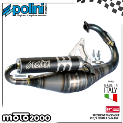 Marmitta Polini Evolution Polini For Race Minarelli Verticale Mbk