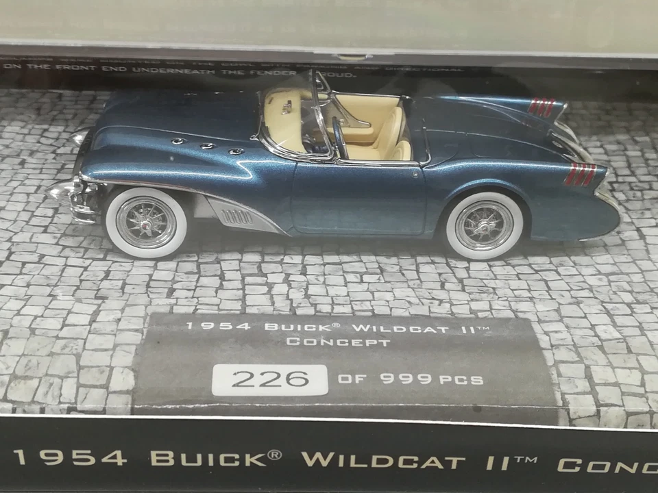 BUICK Wildcat II Concept - 1954 - Minichamps 1:43 - Immagine 2 di 4