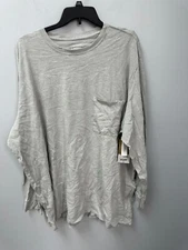 The Foundry Supply Co. Gray Long Sleeve Shirt Men's Sz 3XL