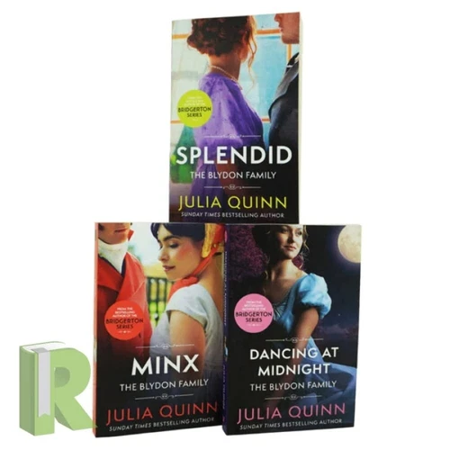 Julia Quinn Blydon Family Saga Series 3 Books Collection Set (Splendid, Dancing - Picture 2 of 4