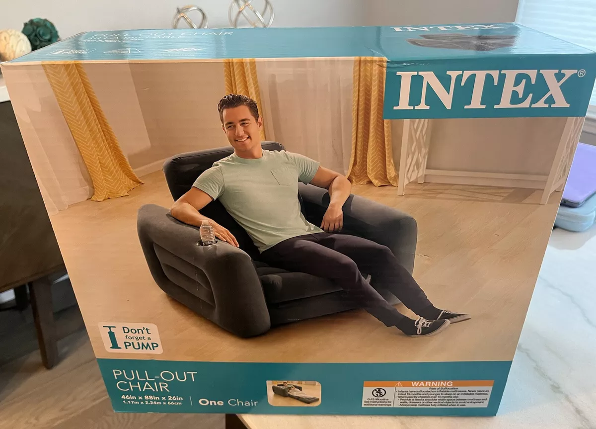 Intex Inflatable Pull Out Sofa Chair