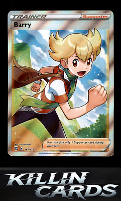 Barry (Full Art) 167/172 Ultra Rare SWSH09: Brilliant Stars Pokemon ...