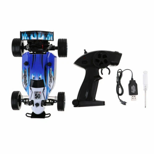 Voitures de modélisme radiocommandées bleus