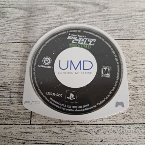 Tom Clancy's Splinter Cell Essentials CIB / Field Commander No Manual Sony PSP - Picture 3 of 7
