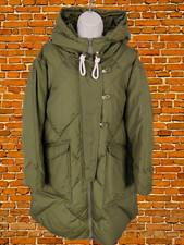 Bnwot Womens Poetry Olive Green Padded Coat Jacket Plus Size Uk 20 Duvet Quilted