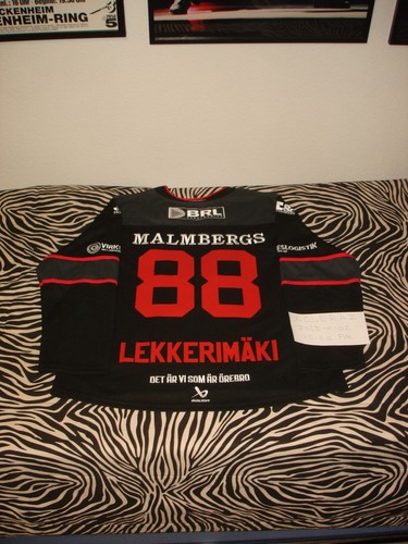 JONATHAN LEKKERIMÄKI #88 ÖREBRO PRO AUTHENTIC SHL JERSEY SMALL/MEDIUM CANUCKS - Bild 4 von 10