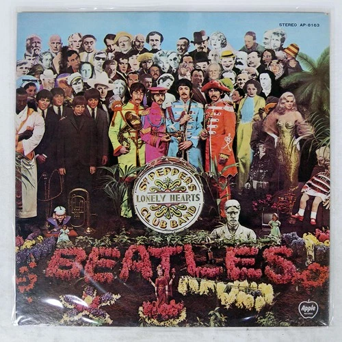 BEATLES SGT. PEPPER'S LONELY HEARTS CLUB BAND APPLE AP8163 Japan VINYL LP