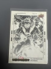 2022 Marvel Beginnings Volume 2 Series 1 #IB-79 Sabretooth Illustration Boards