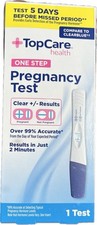 NEW Topcare One Step Pregnancy Test 1 Test Exp 03/31/27