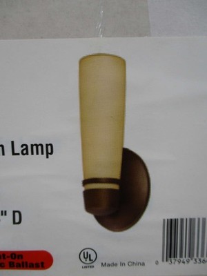 Aria Outdoor Sconce Oil-Rubbed Bronze Tea American Fluorescent ARW118RBEC 