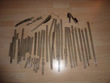 ROCO SPUR N%3 WEICHEN, 2 ENTKUPPLER ??, 40 SCHIENEN, 2412, 4971 ETC.