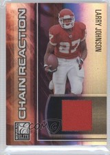 2007 Donruss Elite Chain Reaction Jerseys 106/150 Larry Johnson #CR-14 0f8