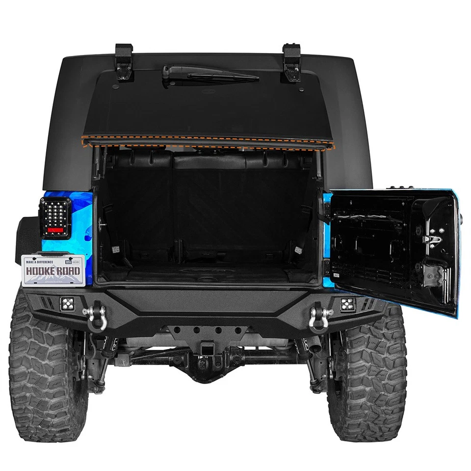 Sello de goma inferior de vidrio para puerta levadiza trasera para Jeep Wrangler JK 07-10 techo rígido Foto 2 de 4