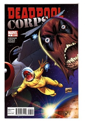 Deadpool Corps #7 NM- 9.2 2010  Rob Liefeld Cover