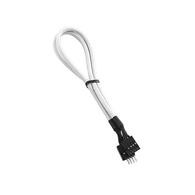 CableMod ModFlex Sleeved Internal USB (White, 30cm) Internal USB 2.0 White