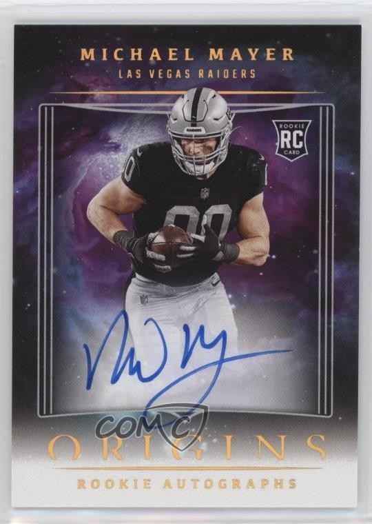 2023 Panini Origins Rookie Michael Mayer #RAMMA Auto RC 14hl