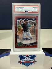 2023 Panini Donruss - Optic Rated Prospect Signatures Harry Ford #RPS-HF Red...