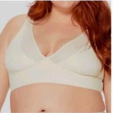 Brand New Ruby Ribbon Women's Size 30 White Second Skin Sheer Demiette