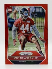2015 Panini Prizm Red #299 Vic Beasley Jr. RC Atlanta Falcons