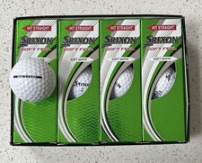Srixon Soft Feel Golf Balls, White, Box 12, Brand New. Please Note: (Stamped)
