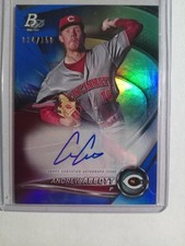 Andrew Abbott Bowman Certified Autograph Issue #35 034/150