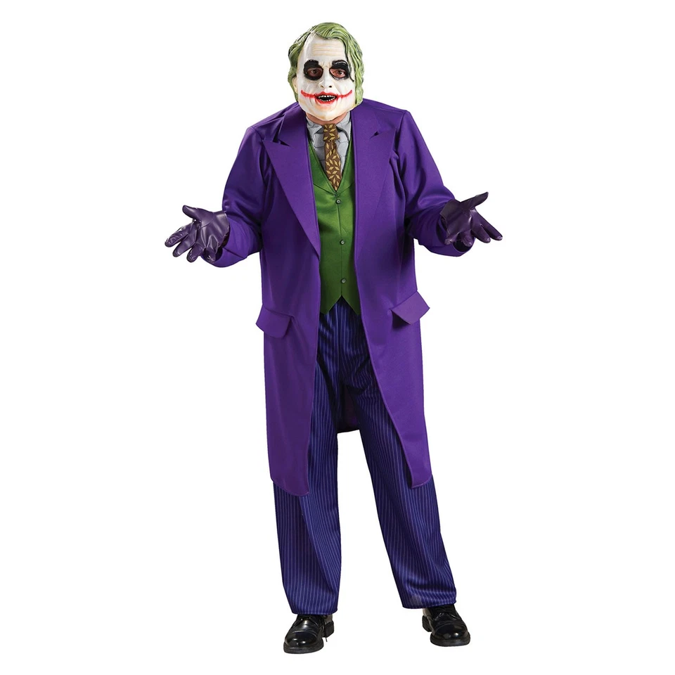 THE JOKER Joker Kostüm Herren Fasching Karnevalskostüm Schurke Outfit Erwachsene