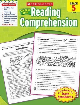 Scholastic Success With Reading Comprehension, Gra by Scholastic Inc. 0545200806