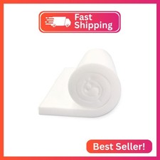 FOAMYFOAM High Density 3 inch Thick, 18 inch Wide, 96 inch Long Upholstery Foam,