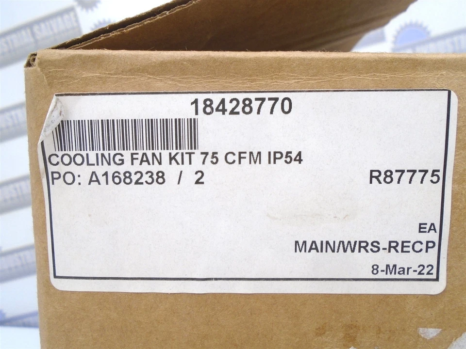 nVent HOFFMAN - HF0916414 - HF09 VENTILADOR FILTRO MONTAJE LATERAL, 115V 70CFM - (NUEVO en CAJA) Foto 2 de 4
