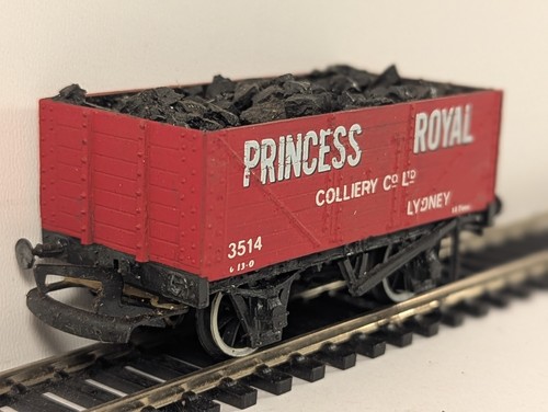 Bachmann Spur O 7 Plankenwagen Princess Royal Zechen Güterwagen 3514 | Condition: Used