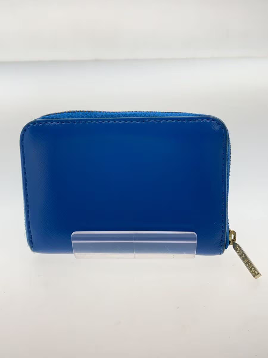 TORY BURCH Coin Case, Leather, Blue, Solid Color, Women's thumbnail 2