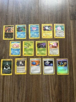 2002 Pokémon e-Reader Bundle x14 | WOTC Expedition Base Set & E-Series Vintage 