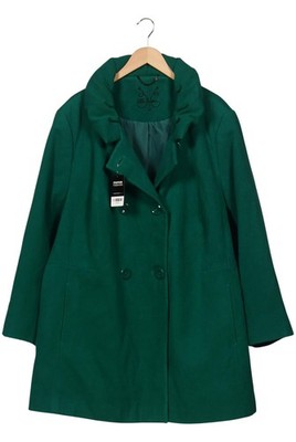 Ulla Popken Mantel Damen Jacke Parka Gr. 58 Grün #lh0160l