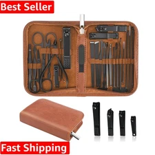 Complete Manicure and Pedicure Set with 26 Tools - Travel Friendly Luxury