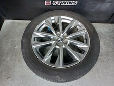 MAZDA CX9 WHEEL ALLOY FACTORY, 20X8.5IN, 5 V SPOKE, LIGHT GREY, TC, 07/16-12/24 