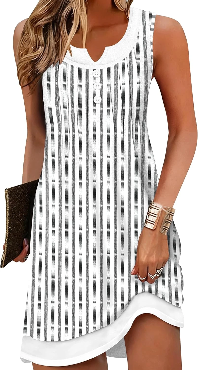 Beach Dresses for Women 2026 Vacation Swimsuit Coverup School Teacher Summer Dre
Opens in a new wind