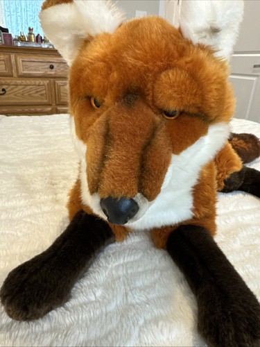 Rare Fao Schwarz Fox Plush 26 Inch