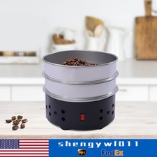 1.3Lb Home Coffee Bean Cooler Large Capacity Cooling Machine Chaff Black