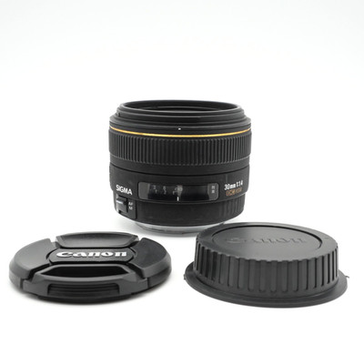 EXC+ Sigma 30mm f/1.4 EX DC HSM Autofokus-Objektiv Für Canon Digital #993