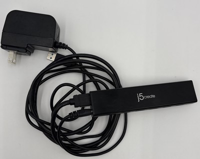 #ad j5create JUH377 7 Port USB 3.0 Hub Power Host Cable $19.99