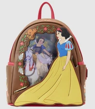 Loungefly Disney Snow White Lenticular Princess Series Mini Backpack