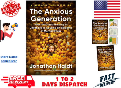 The Anxious Generation by Jonathan Haidt   Mental Health & Parenting