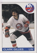 85/86 TOPPS CLARK GILLIES CARD #81 NM-MINT