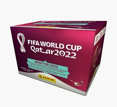 Panini FIFA World Cup Qatar 2022 Sport Sammelsticker Display/Box Parallel OVP