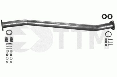 Tuyau avant d'échappement pour FIAT DUCATO II Bus 1.9 D et 2.5