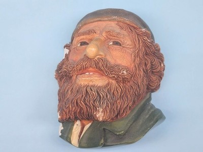 Legend Products FAGIN 1985 Signed F. Wright Chalkware Head England