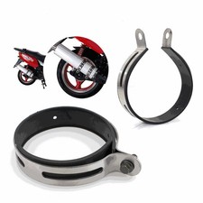 Motorcycle Exhaust Muffler Silencer Can Hanger Hanging Clamp Strap Mount Bracket
